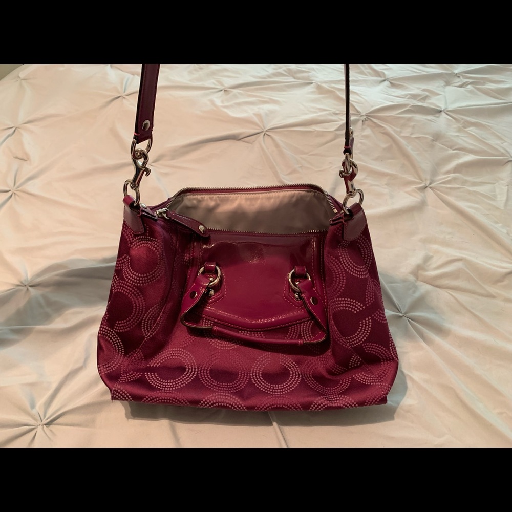 Coach purse with wallet